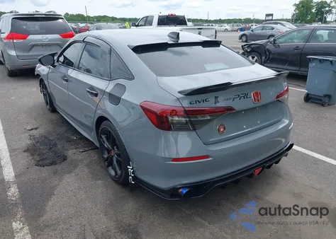 2025 Honda Civic Si Base W/High Performance Summer Tires/ from USA, damaged, VIN 2HGFE1E54SH470179